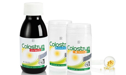 Colostro é o alimento inicial perfeito da natureza